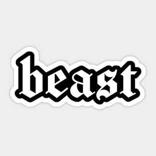 beast Sticker